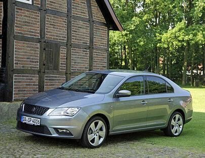 Seat wirbt für den Toledo selbst mit dem Slogan: So schön kann praktisch sein.