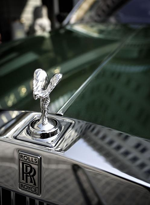 Peninsula Hotel Hong Kong Rolls-Royce in Peninsula Grün