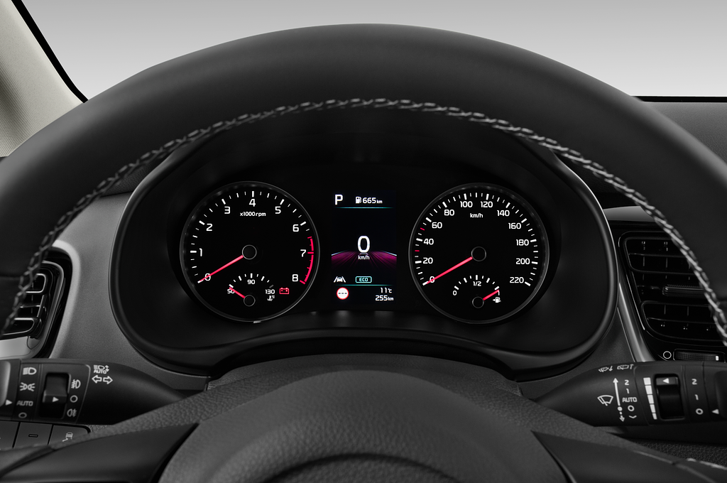 Kia Stonic (Baujahr 2023) Spirit 5 Türen Tacho und Fahrerinstrumente