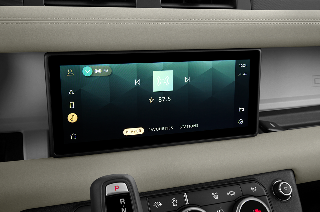 Land Rover Defender (Baujahr 2021) HSE 3 Türen Radio und Infotainmentsystem