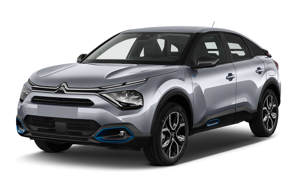 Citroen E-C4 Electric (Baujahr 2022) Shine 5 Türen seitlich vorne