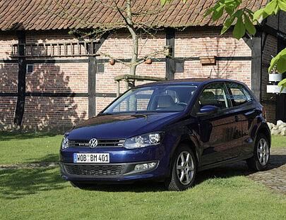 Mit dem VW Polo kann man überall vorfahren.