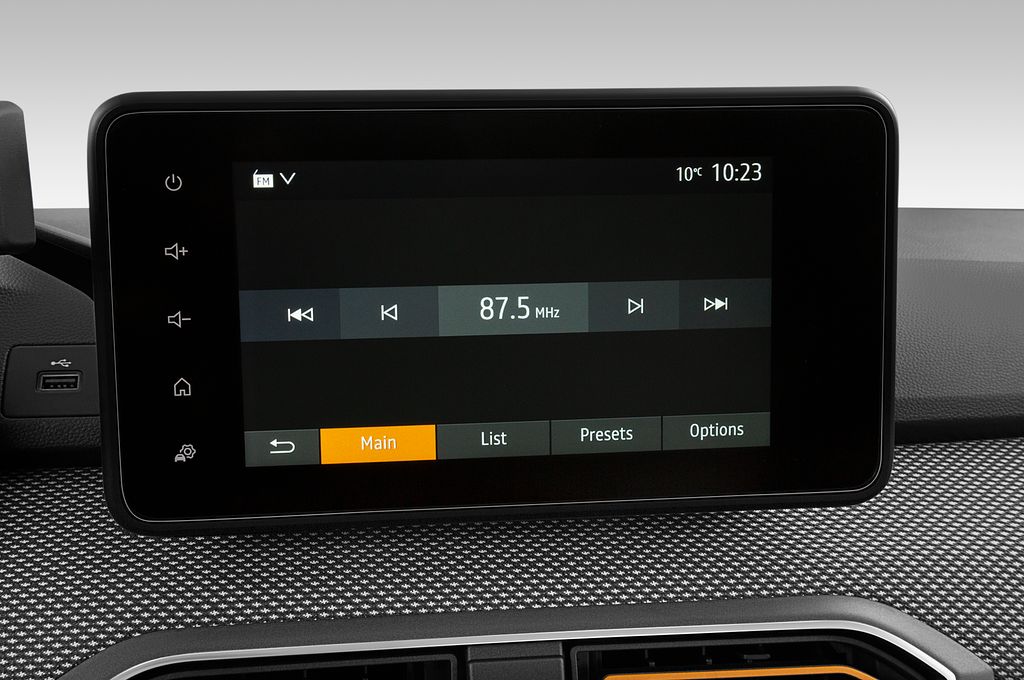 Dacia Sandero Stepway (Baujahr 2023) Expression 5 Türen Radio und Infotainmentsystem