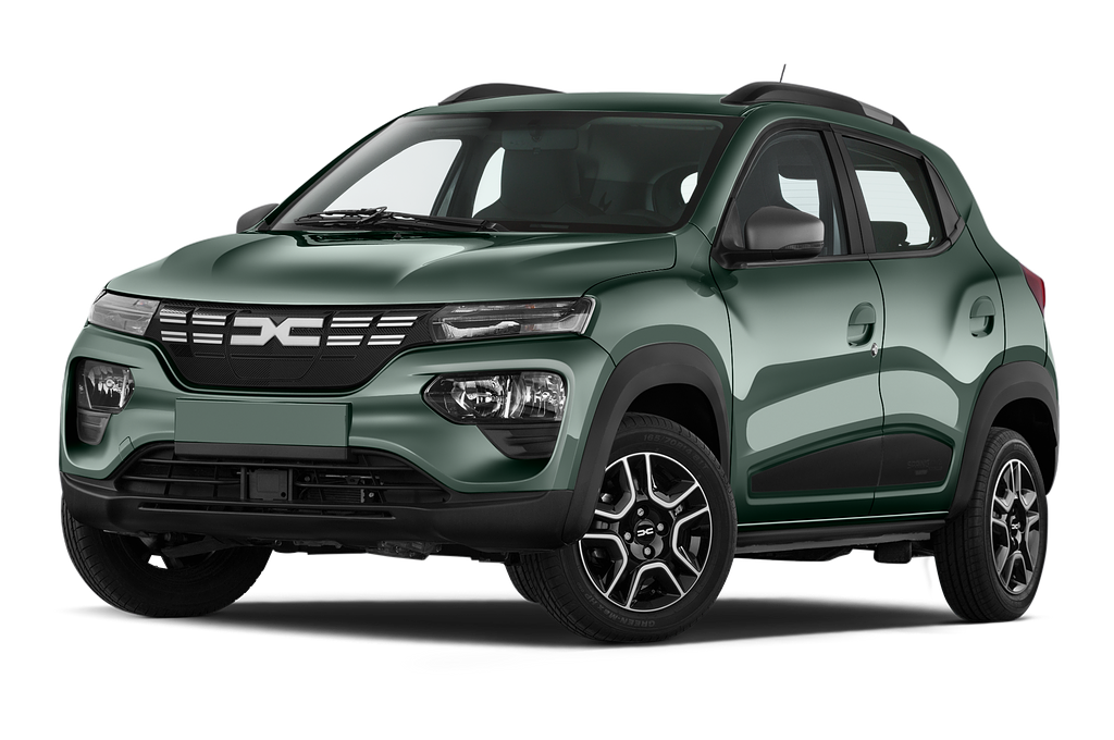 Dacia Spring (Baujahr 2023) Essential 5 Türen seitlich vorne mit Felge