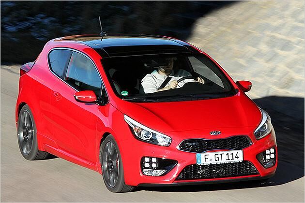 Kia Pro_Cee`d GT: Rassiger Dreitürer mit jeder Menge Power