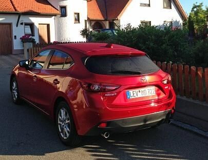 Der Mazda 3 ist günstig im Verbrauch. Die Autoplenum-Vergleichsrunde absolvierte er mit 4,5 Litern auf 100 Kilometern.