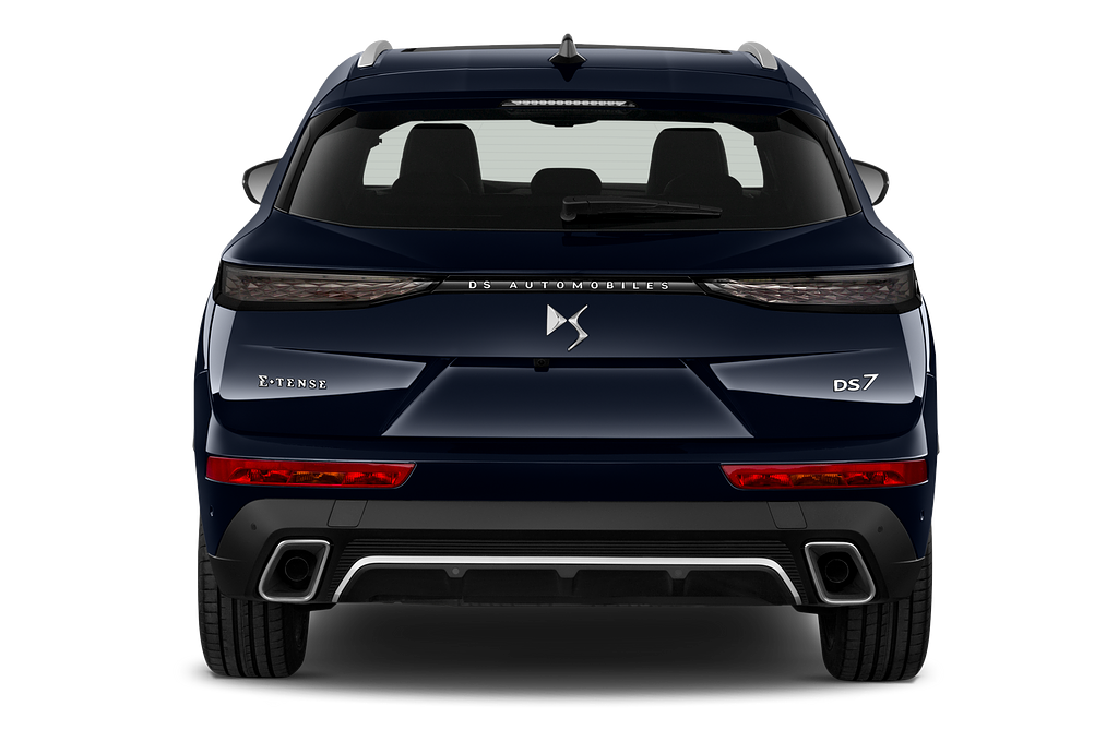 DS DS 7 (Baujahr 2023) E-Tense Opera 5 Türen Heckansicht