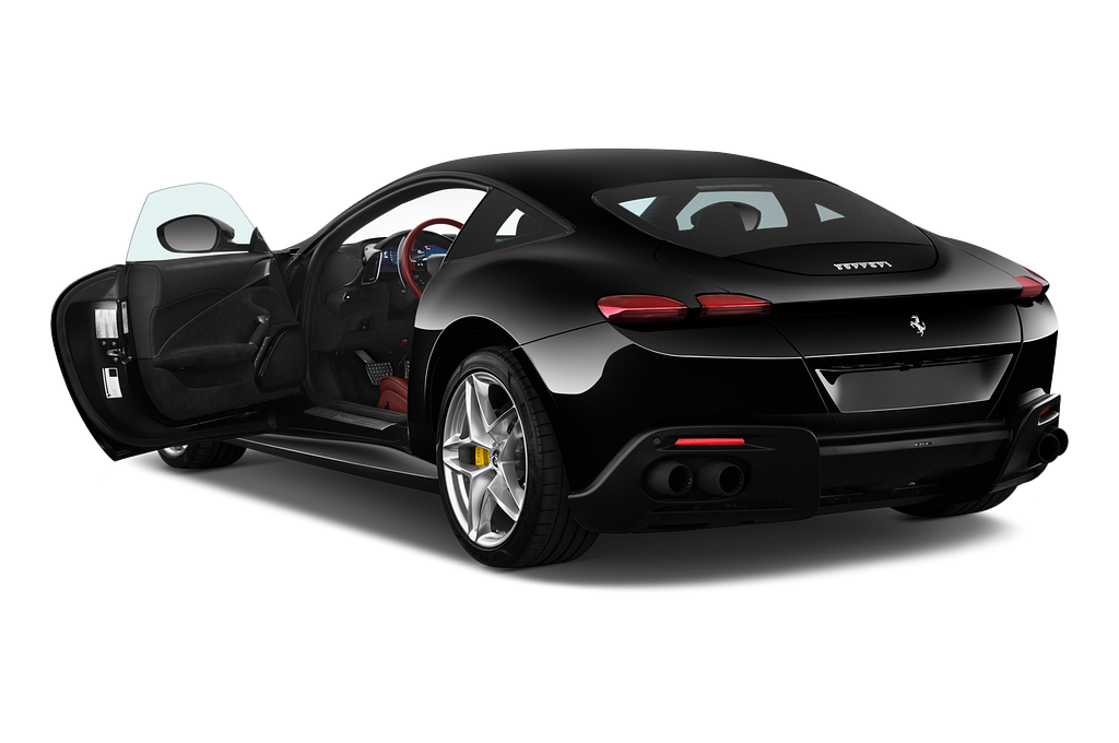 Ferrari Roma (Baujahr 2023) - 2 Türen Tür geöffnet