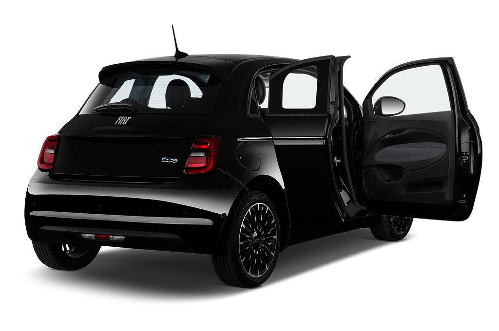 FIAT 500 e 3+1 (Baujahr 2022) Icon 4 Türen Tür geöffnet