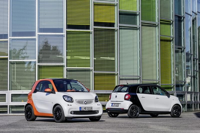 Smart Fortwo und Smart Forfour Modelljahr 2015