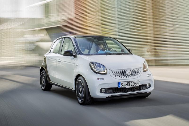 Smart Forfour Modelljahr 2015