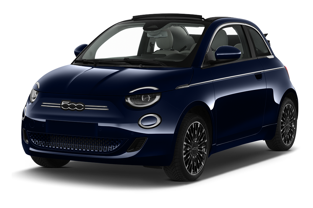 FIAT 500C (Baujahr 2021) La Prima 2 Türen seitlich vorne