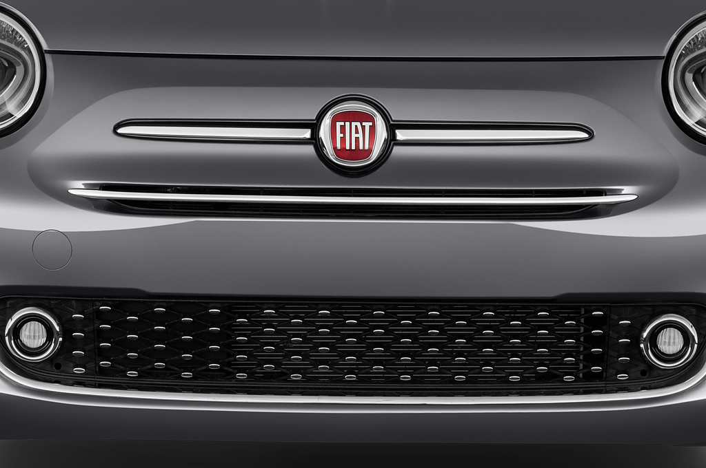 FIAT 500C (Baujahr 2022) Dolcevita 2 Türen Kühlergrill und Scheinwerfer