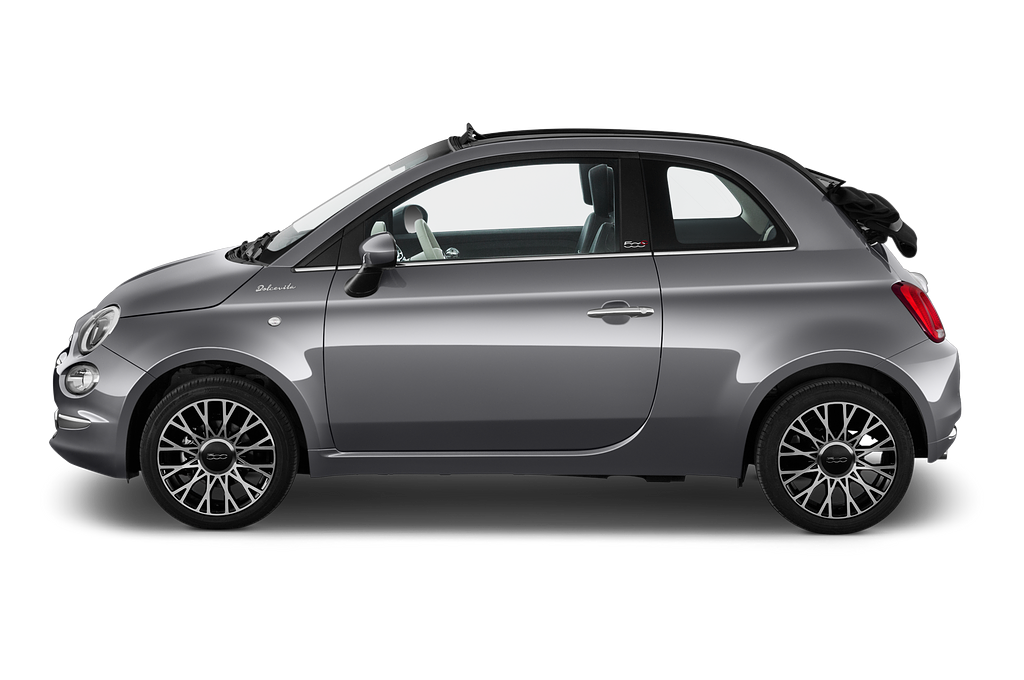 FIAT 500C (Baujahr 2022) Dolcevita 2 Türen Seitenansicht