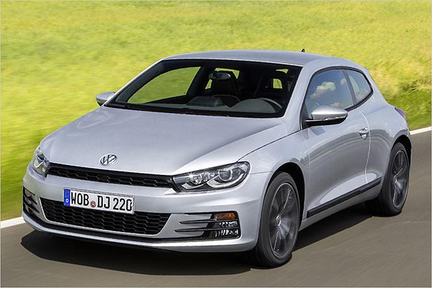 Erste Fahrt mit neuer Front: Das VW Scirocco Facelift hat beim Golf GTI geklaut