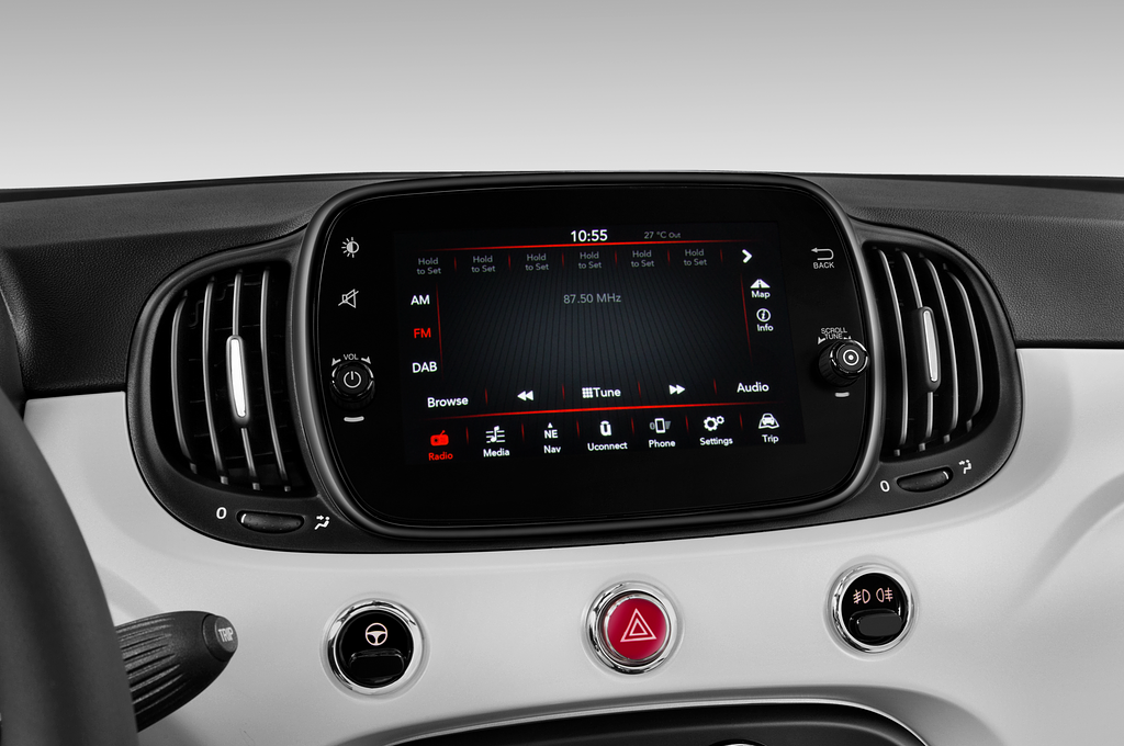FIAT 500C HYBRID (Baujahr 2020) Star 2 Türen Radio und Infotainmentsystem