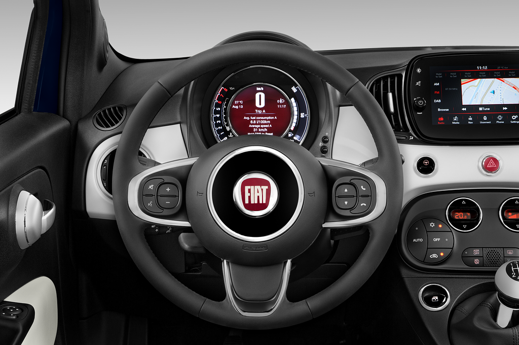 FIAT 500C HYBRID (Baujahr 2020) Star 2 Türen Lenkrad