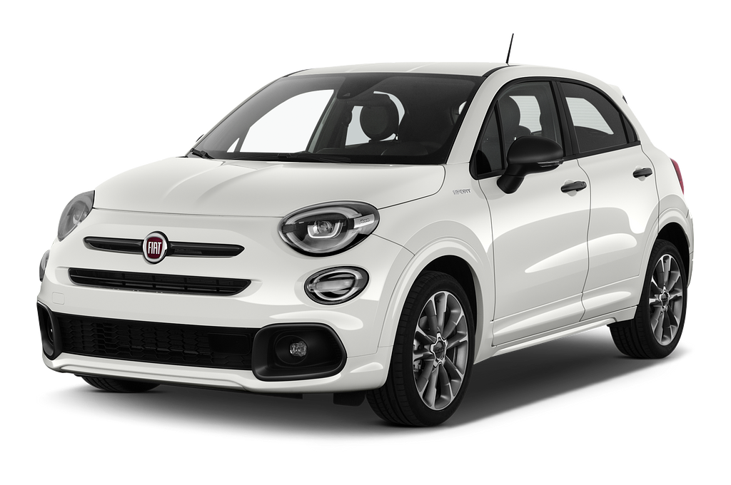 FIAT 500X (Baujahr 2020) Sport 5 Türen seitlich vorne