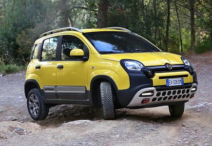 Fiat Panda Cross - Spieglein an der Wand