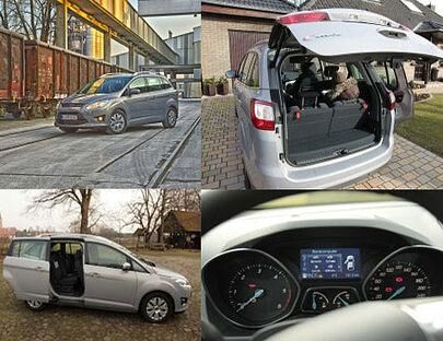 Die Austattung des Ford Grand C-MAX bietet alles, was das Herz begehrt.