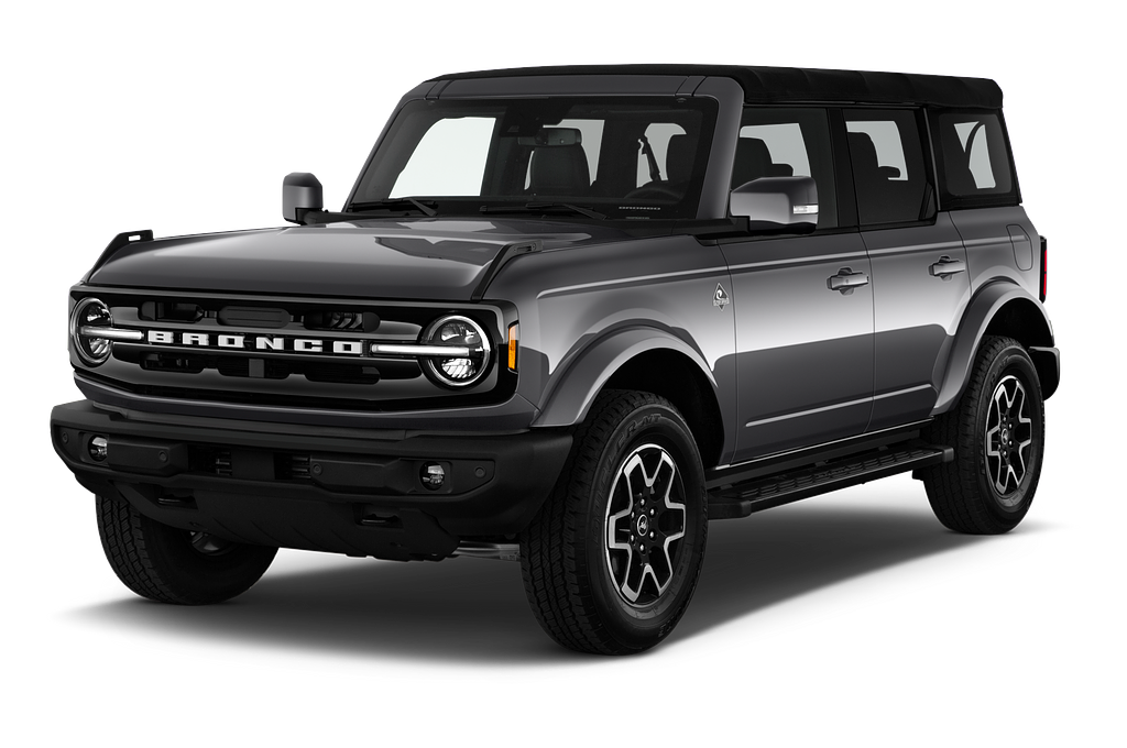 Ford Bronco 4 Door (Baujahr 2023) Outer Banks 5 Türen seitlich vorne