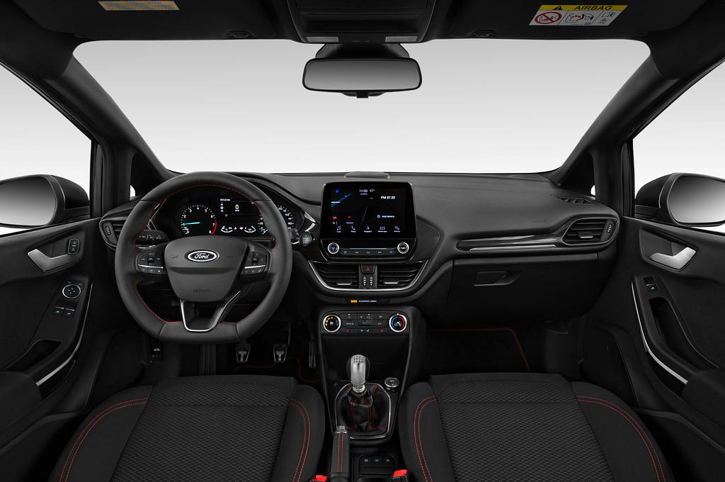 Ford Fiesta (Baujahr 2022) ST-Line 5 Türen Cockpit und Innenraum