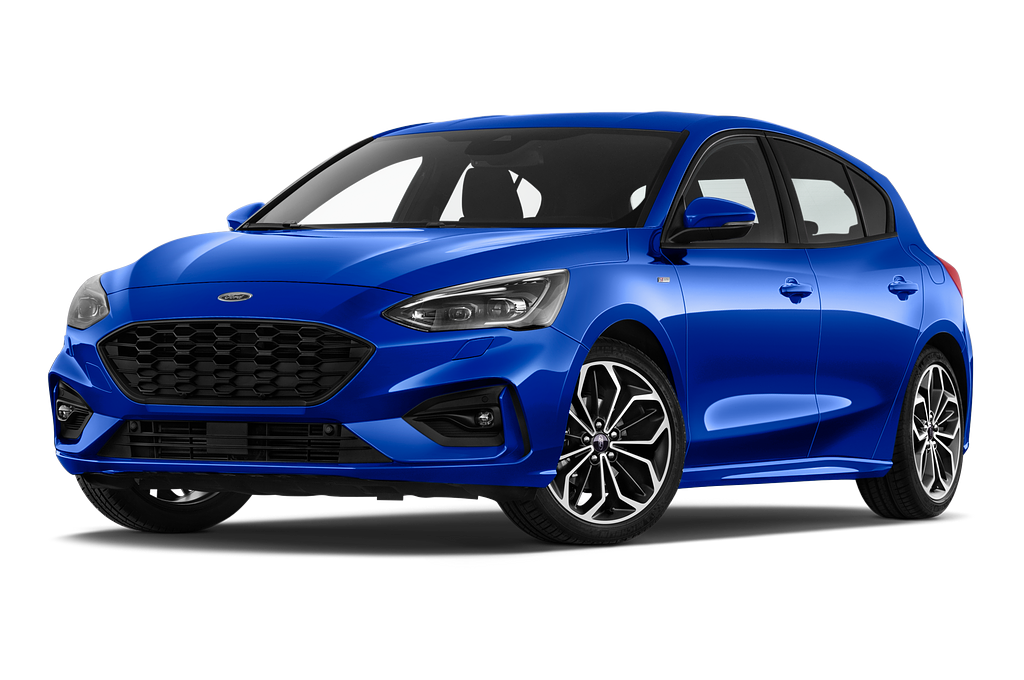 Ford Focus (Baujahr 2022) ST-Line 5 Türen seitlich vorne mit Felge