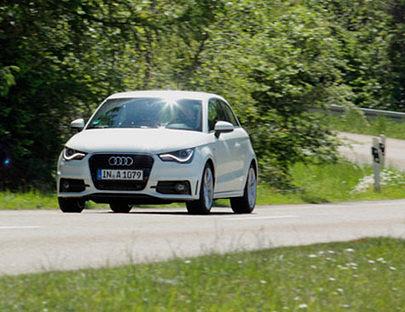 Der Audi A1 TDI glänzt mit einemniedrigen Verbrauch.
