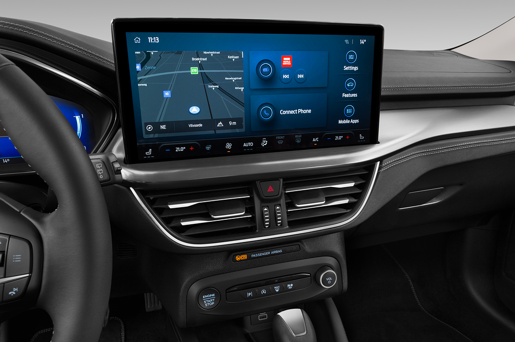 Ford Focus SW (Baujahr 2022) Titanium Vignale 5 Türen Mittelkonsole