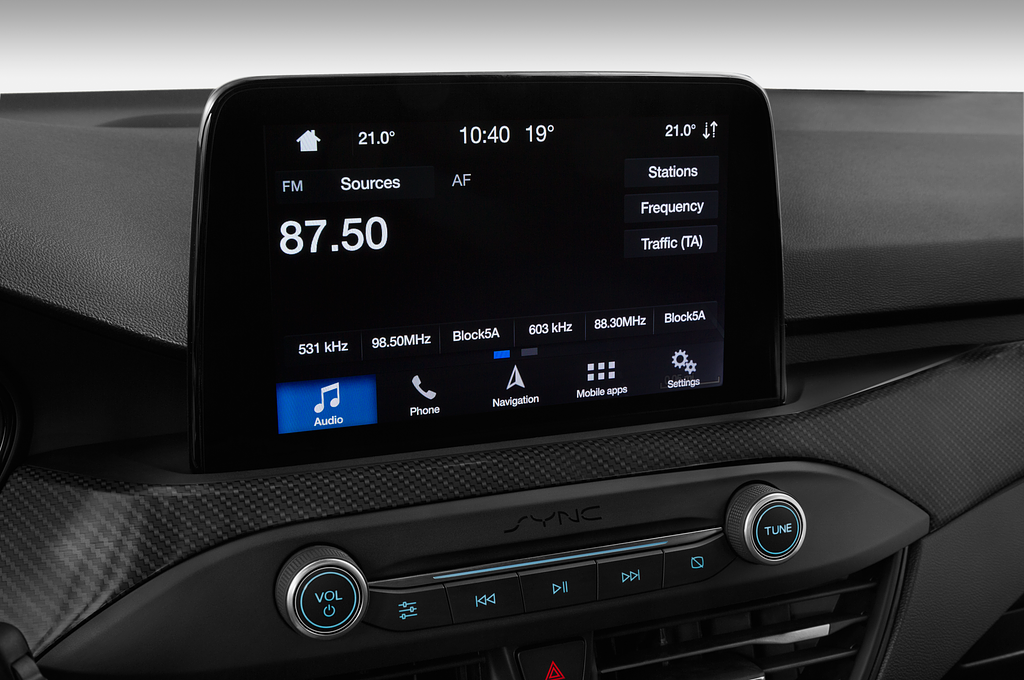 Ford Focus Turnier (Baujahr 2023) ST-Line 5 Türen Radio und Infotainmentsystem