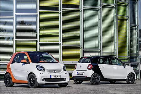Smart Fortwo und Forfour: Preise zur Markteinführung