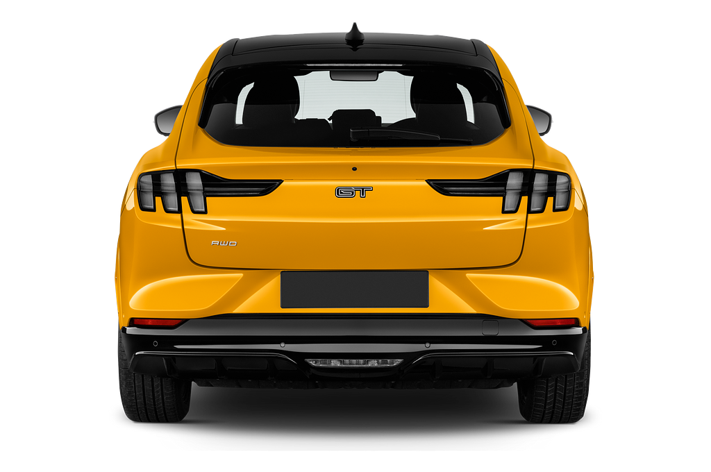 Ford Mustang Mach-E (Baujahr 2022) GT 5 Türen Heckansicht