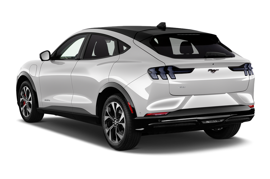 Ford Mustang Mach-E (Baujahr 2023) Premium 5 Türen seitlich hinten