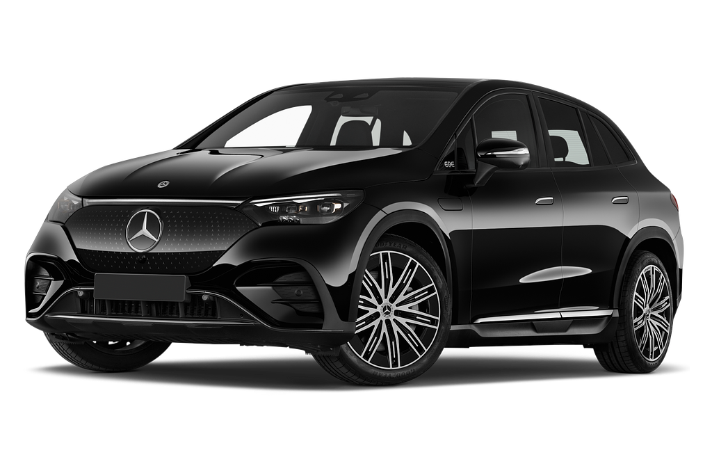 Mercedes EQE SUV (Baujahr 2023) AMG Line 5 Türen seitlich vorne mit Felge