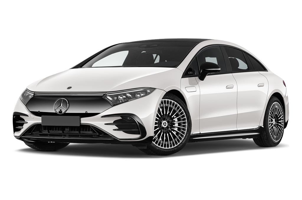 Mercedes EQS (Baujahr 2022) Edition 1 5 Türen seitlich vorne mit Felge