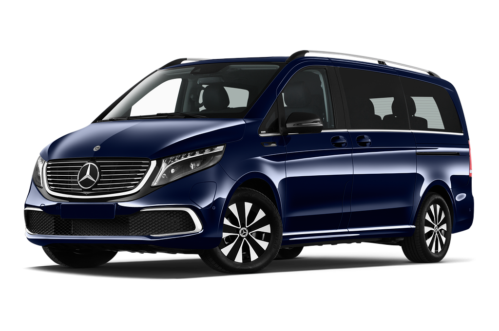 Mercedes EQV (Baujahr 2021) 300 Lang 5 Türen seitlich vorne mit Felge