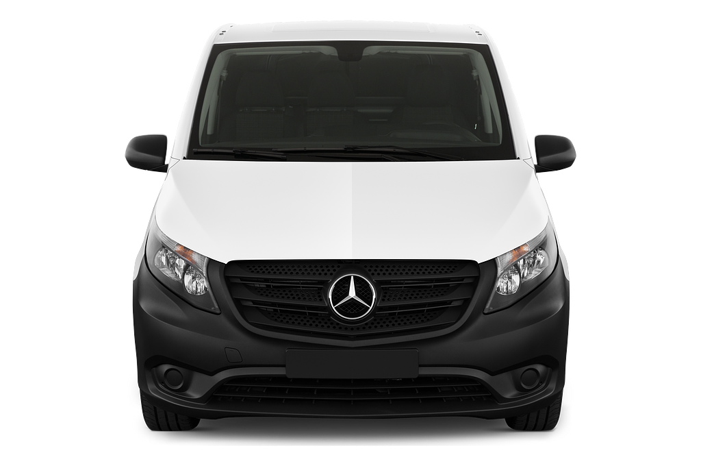 Mercedes eVito (Baujahr 2020) Base Regular Cab 4 Türen Frontansicht