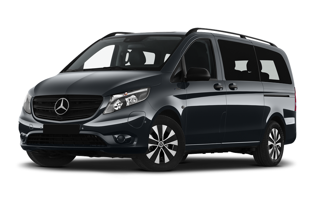 Mercedes eVito Tourer (Baujahr 2021) - 5 Türen seitlich vorne mit Felge