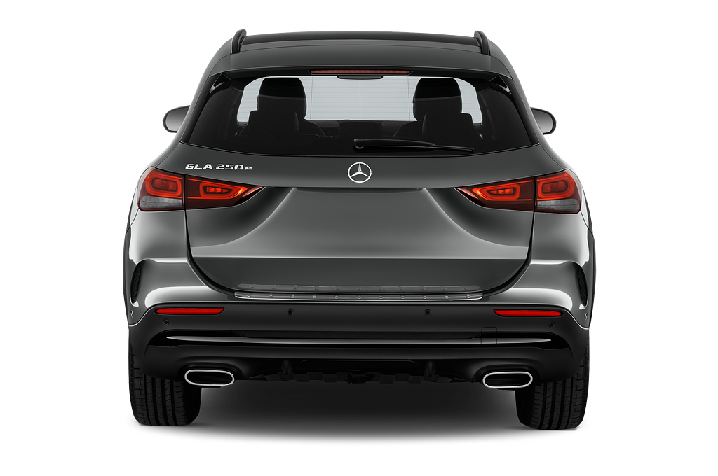 Mercedes GLA (Baujahr 2022) 250 e AMG-Line 5 Türen Heckansicht