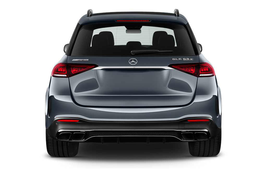 Mercedes GLE (Baujahr 2021) AMG 63 S 5 Türen Heckansicht