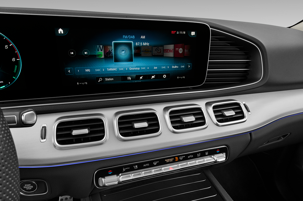 Mercedes GLE (Baujahr 2022) 350de AMG-Line 5 Türen Radio und Infotainmentsystem