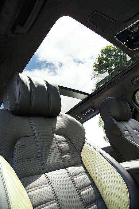 Range Rover Sport SD V6 - die Sitze sind exzellent