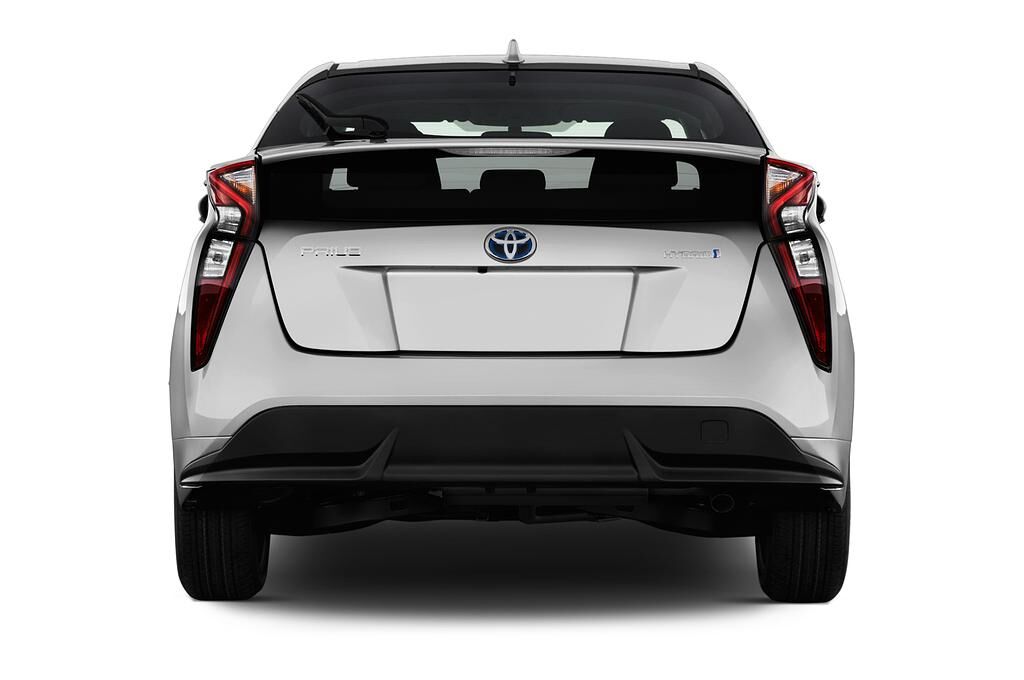Toyota Prius (Baujahr 2018) Executive 5 Türen Heckansicht