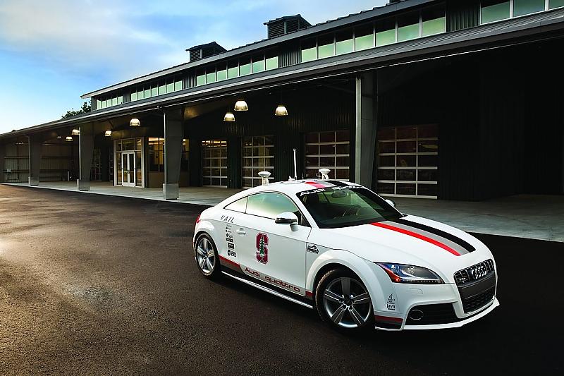 Der autonome Audi TTS steht nun im ERL.