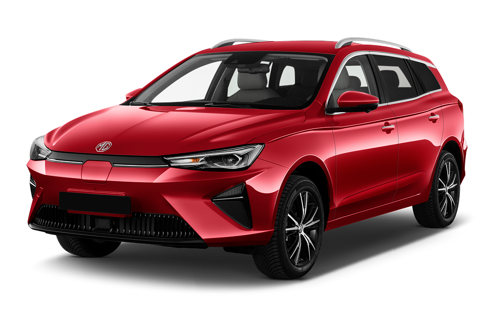 MG MG5 (Baujahr 2022) Luxury 5 Türen seitlich vorne