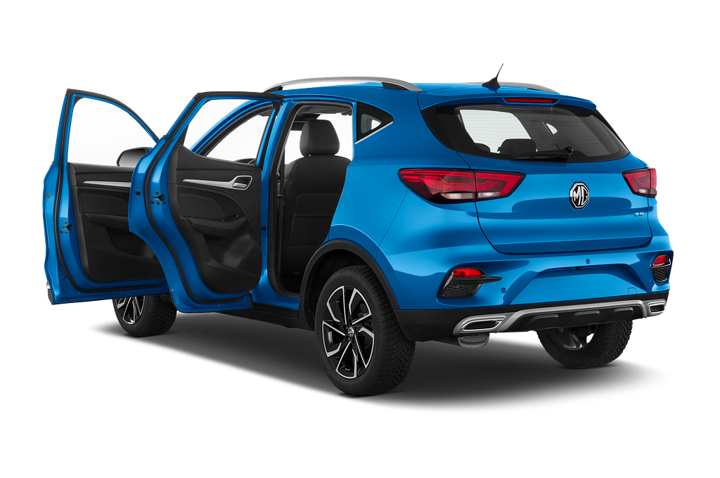 MG ZS (Baujahr 2023) Luxury 5 Türen Tür geöffnet