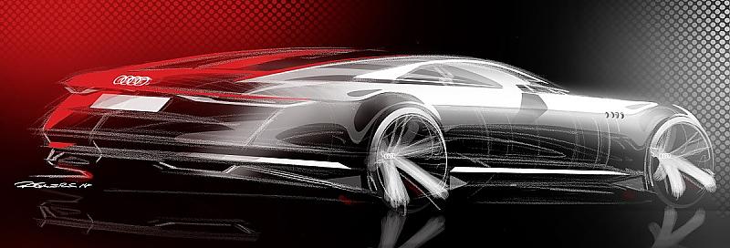 Audi Prologue Studie auf der Los Angeles Autoshow