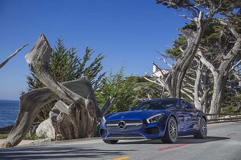 Mercedes AMG GTS - unterwegs in Kalifornien