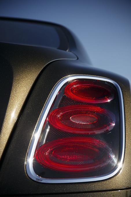 Die Rücklichter des Bentley Mulsanne Speed