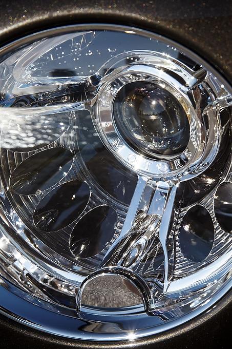 Die Felgen sind speziell für den Mulsanne Speed hergestellt